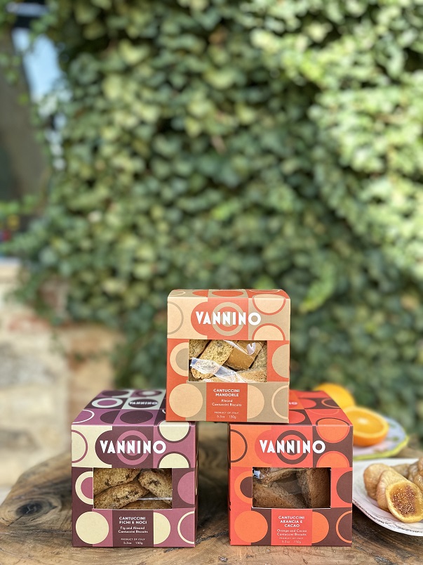 Cantuccini s figami a orieškami, 150g