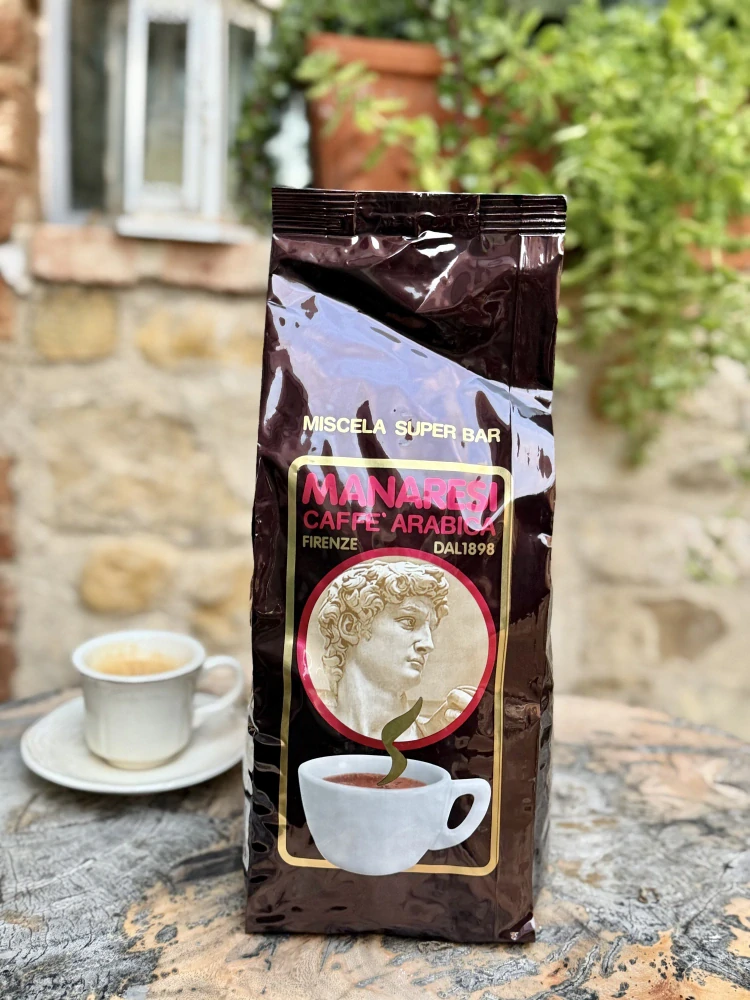 Toskánska káva "marrone" (zrná) 70% Arabica, 30% Robusta, 1000g