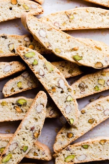 Cantuccini s čokoládou a pistáciami, 200g