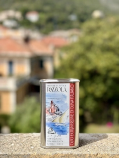 Extra panenský olivový olej z Ligúrie "Razzola" (monokultivár), 500ml (plechovka)